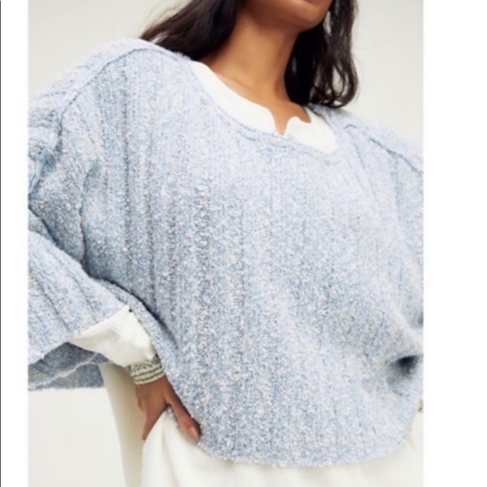 Free people cropped sweater